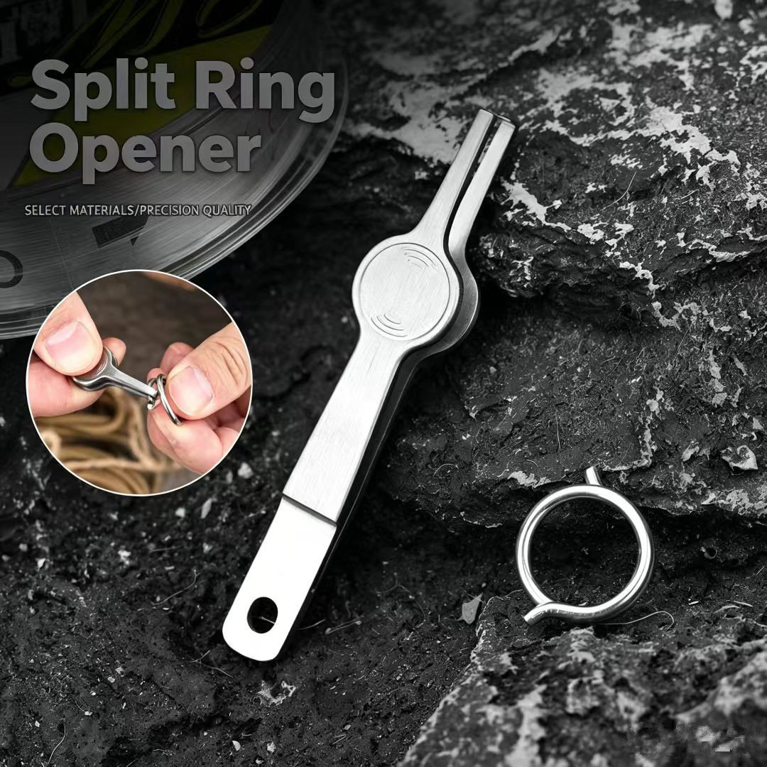 Fishing Lure Accessories - Bölünmüş Halka Açıcı Balıkçılık Aleti, Paslanmaz