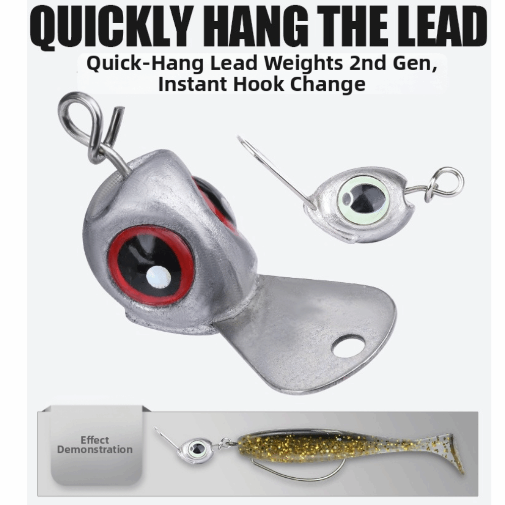 Fishing Lure Jig - 10 adet 10PCS Jig Head Lure