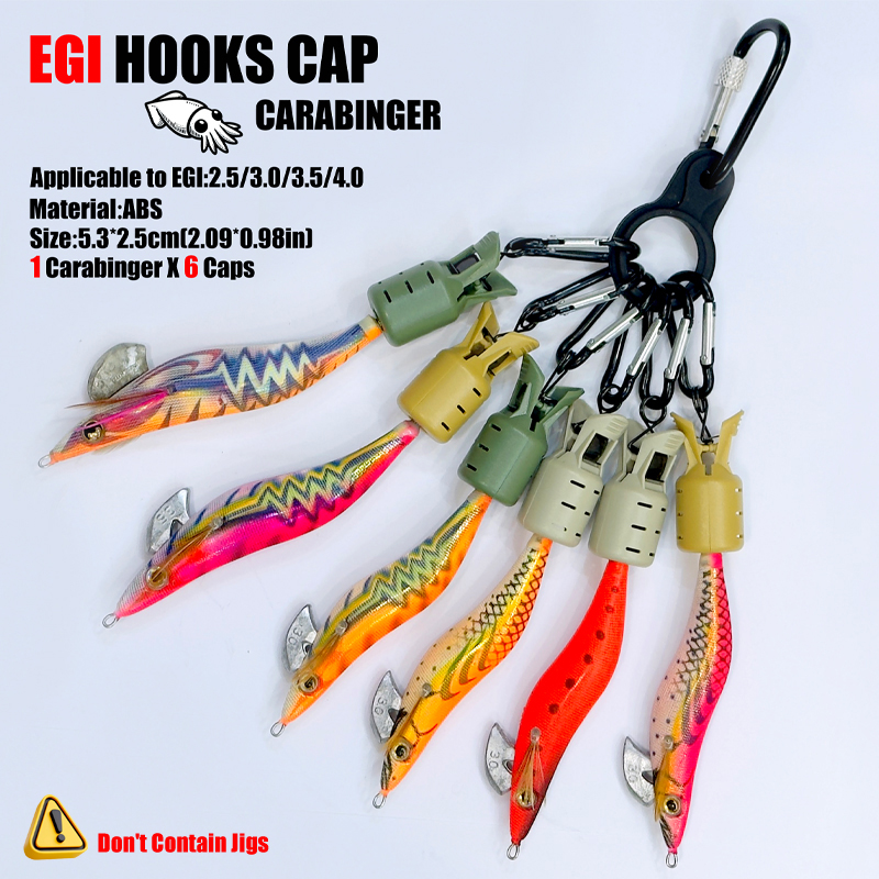 Kalamar Jig Kanca Kapakları ve - Fishing Lure Accessories incelemesi ve fiyatı
