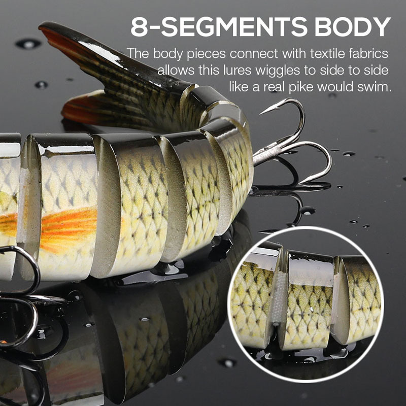 Balıkçılık Lures çok eklemli S - Fishing Lure Popper incelemesi ve fiyatı
