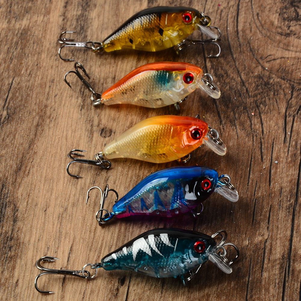 5 adet Yüzen Crankbait Yem Bal - Fishing Lure Jerkbait incelemesi ve fiyatı