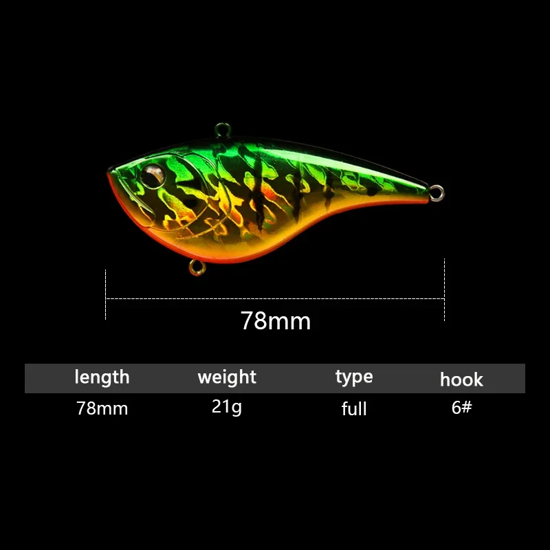 21g/78mm VIB Balıkçılık Cazibe - Fishing Lure Spoon incelemesi ve fiyatı